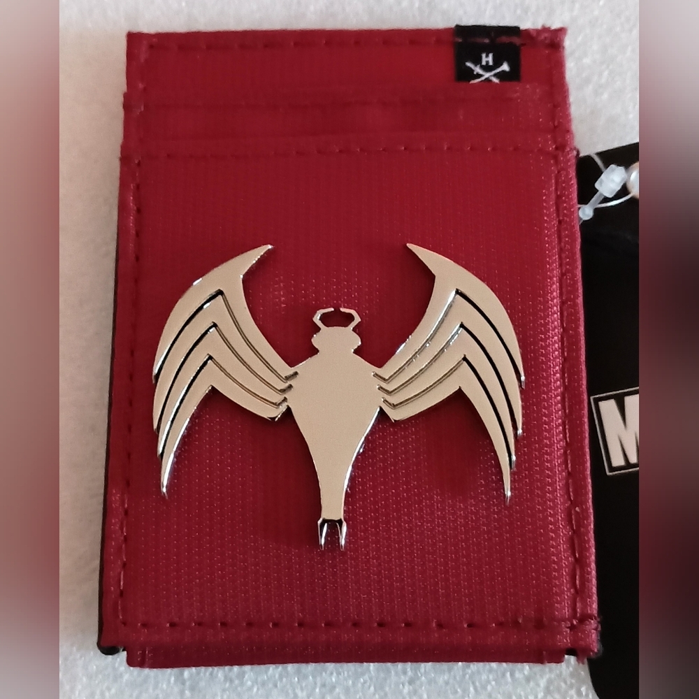 Marvel Heroes Villains Carnage Spider Logo Pocket Credit Card Wallet NEW